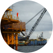 Image of an oil rig